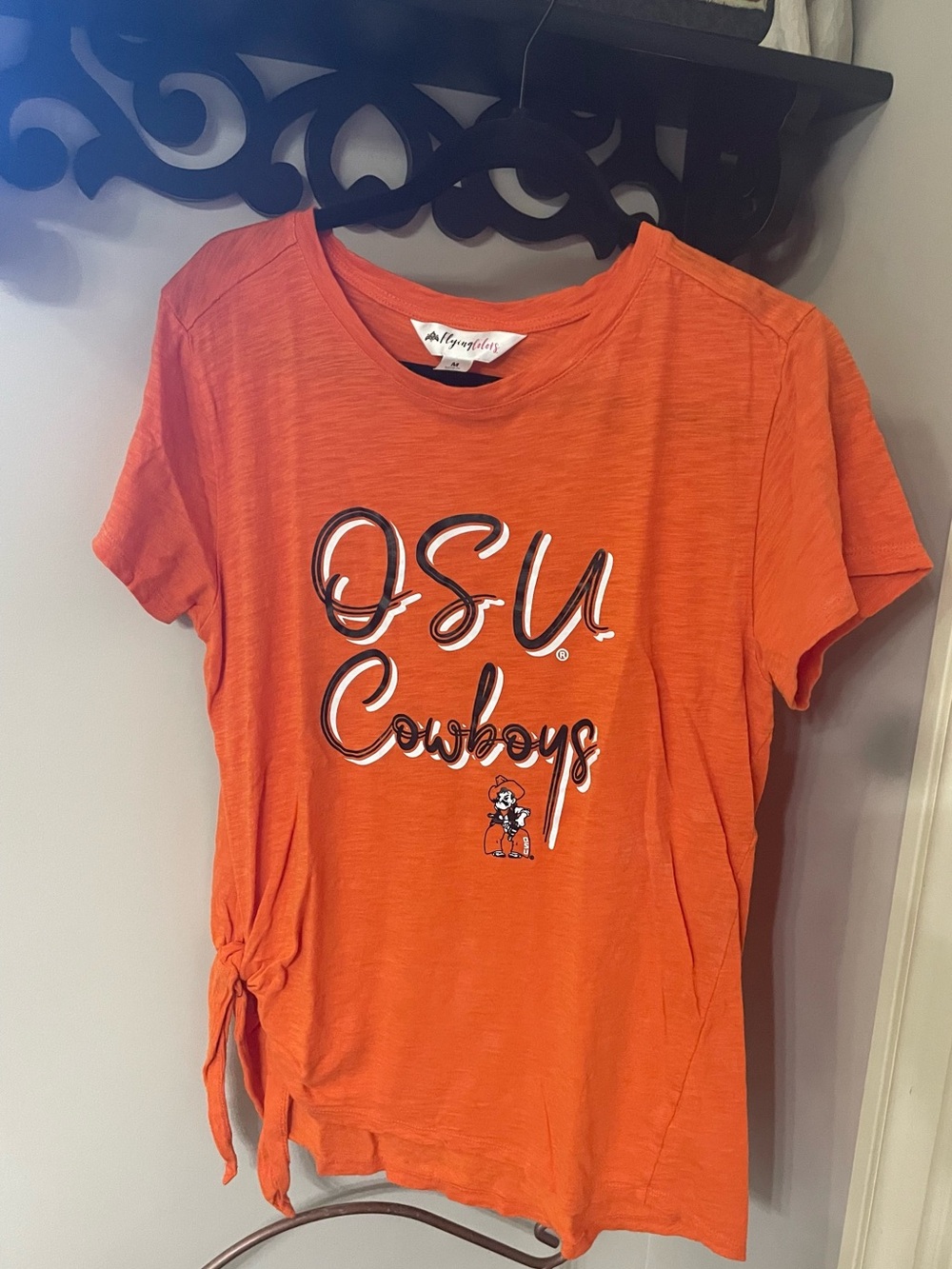 My Girl/Group OSU Cowboys Orange Short Sleeve Tee